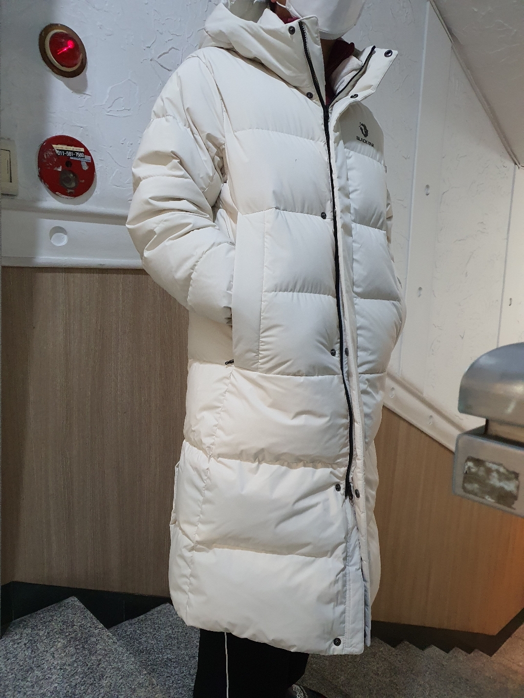 블랙야크 공용 B맥스벤치3다운자켓 1BYAW2902 기본형 발수 롱 다운