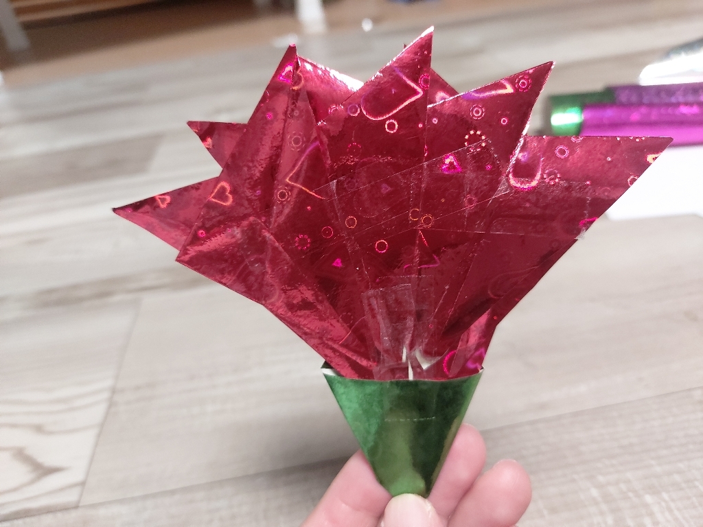 영아트 블링블링 홀로그램 색종이 리뷰 후기