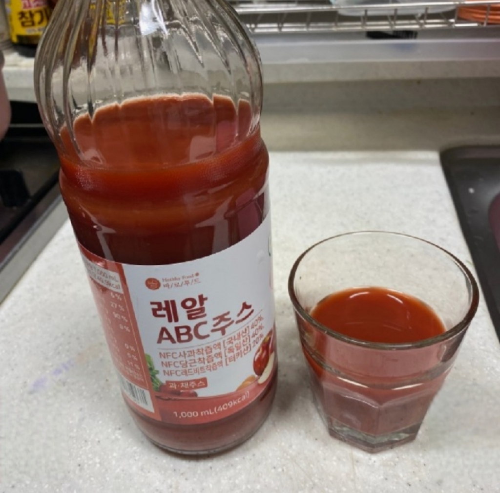 바로푸드 물 넣지 않은 레알 NFC ABC주스