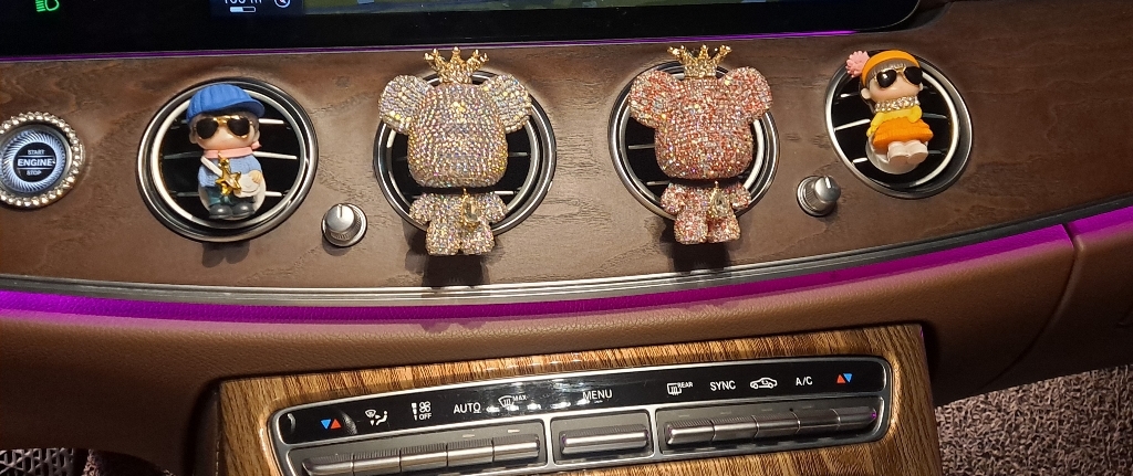 로즈하오 차량용방향제 블링블링초커 1세트