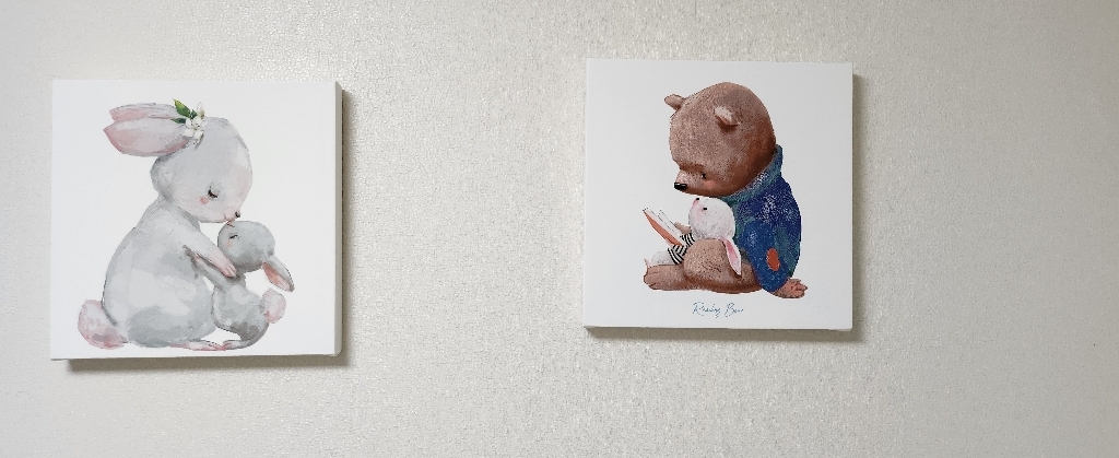 아란아트 귀여운일러스트그림액자 코끼리그림 부엉이그림 아이방꾸미기 리뷰 후기
