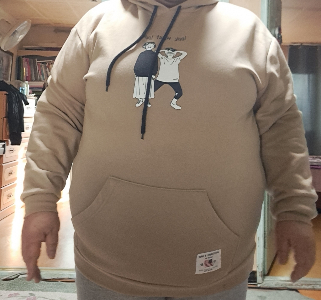 티짱 TSET_WH28 기모후드세트 남여공용 겨울 트레이닝복 상하의세트