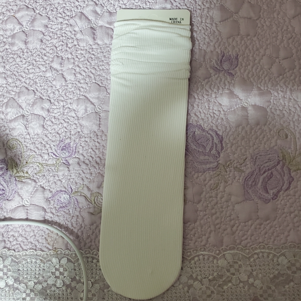 엔템 여성 중목 장목 무지 골지 양말
