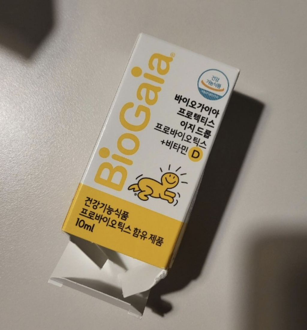 바이오가이아 프로텍티스 이지드롭 프로바이오틱스 비타민 D 영양제