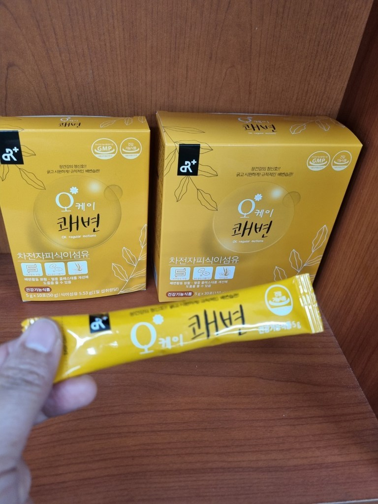오케이쾌변 x30포x1박스0포덤 차전자피환 식이섬유 배변원활