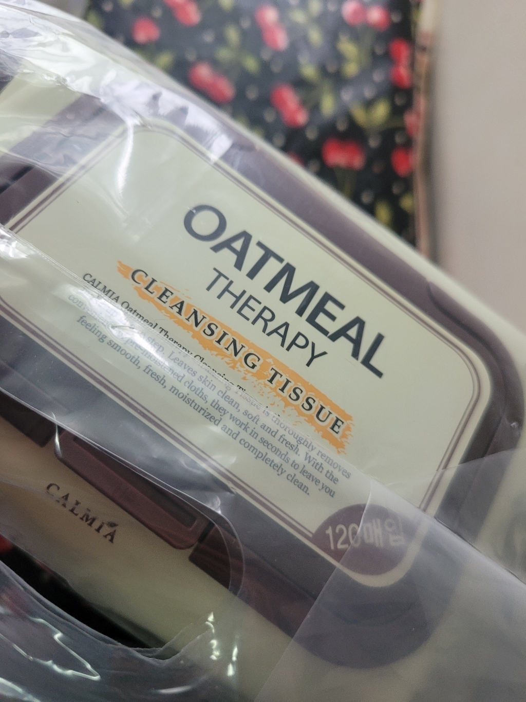 칼미아 오트밀 테라피 클렌징티슈