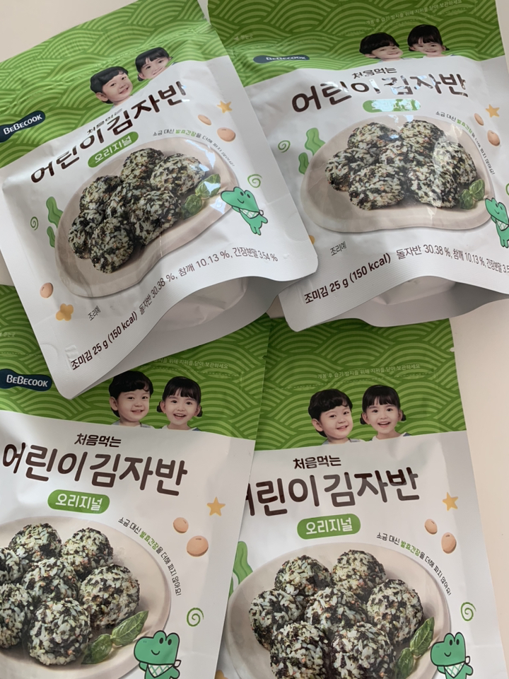 베베쿡 어린이 처음먹는 김자반