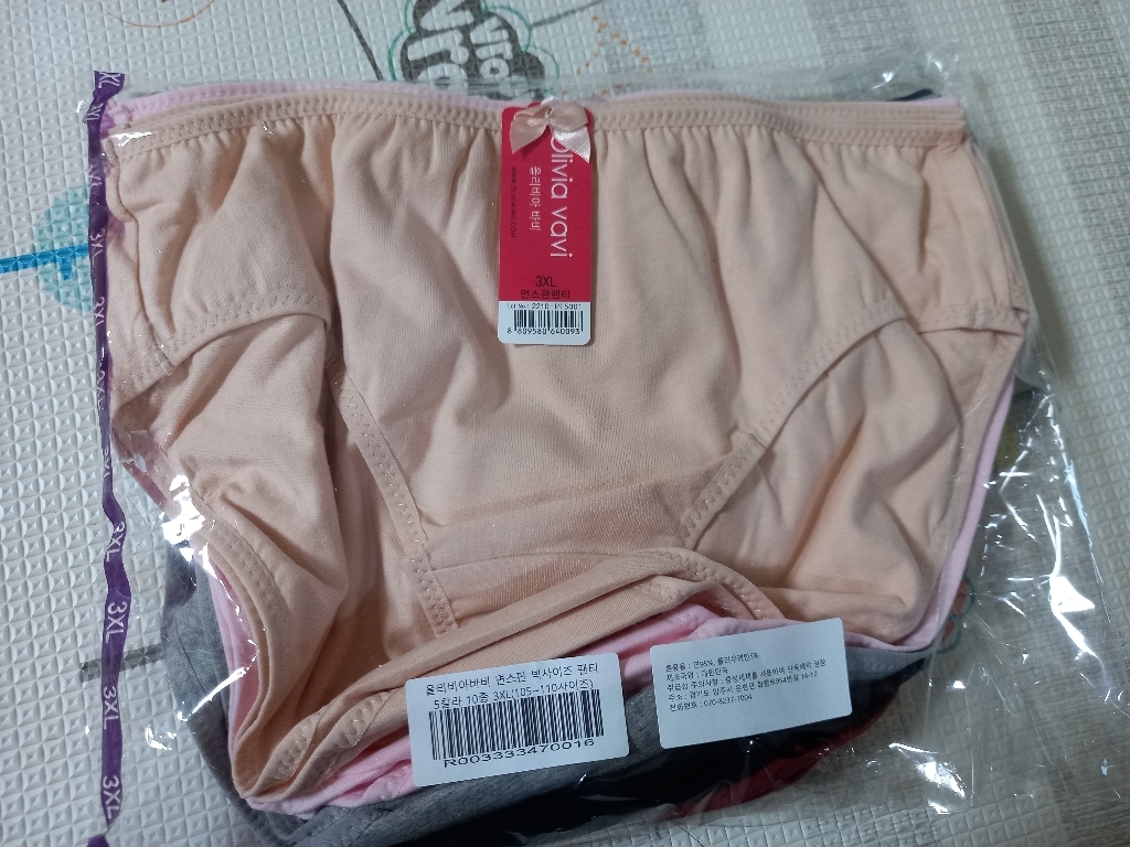 올리비아바비 면스판 팬티