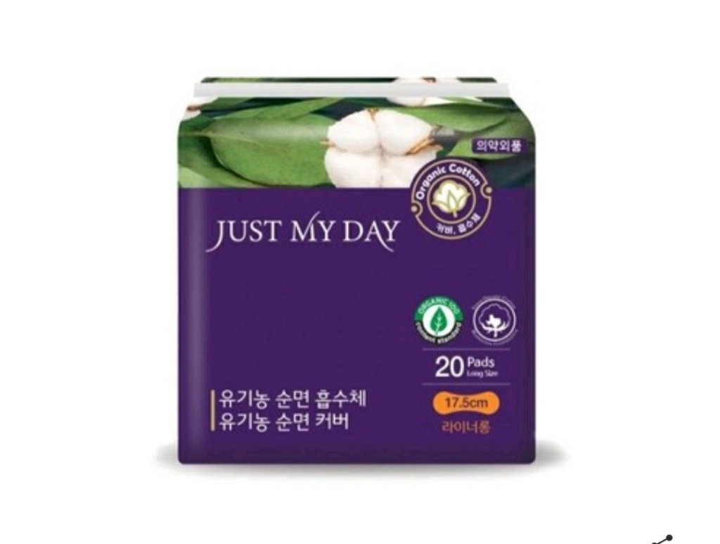 저스트마이데이 순면 흡수체 롱 팬티라이너