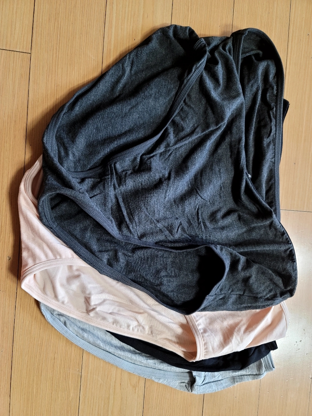 엘라운지 빅사이즈 밤부레이온 맥시 베이직 유색 팬티 4종 리뷰 후기