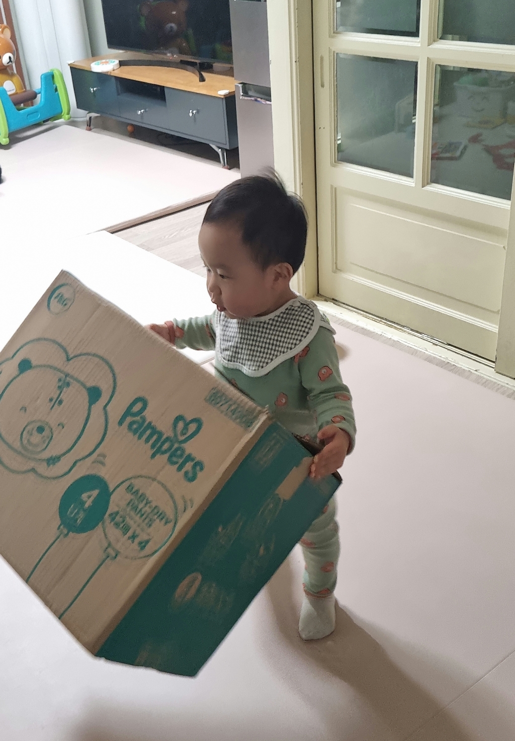 팸퍼스 베이비드라이 팬티형 기저귀 4단계 9