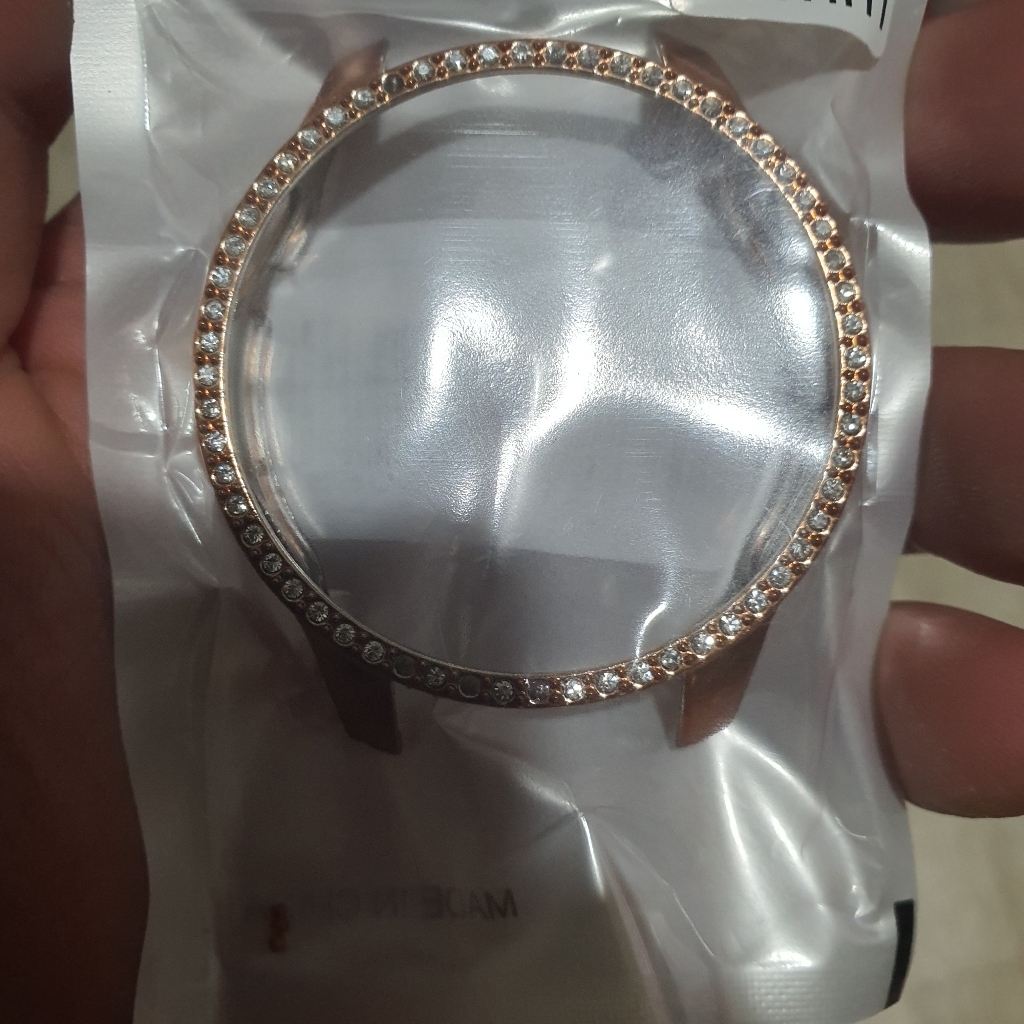 루아러블 갤럭시워치 환 큐빅 범퍼 풀커버 케이스