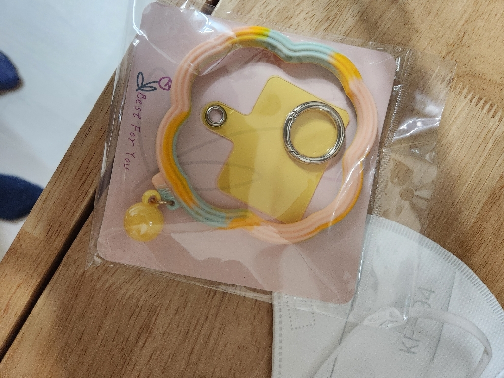 스트릿램프 소프트 실리콘 물결 스마트폰 걸이 스트랩 손목 밴드 링