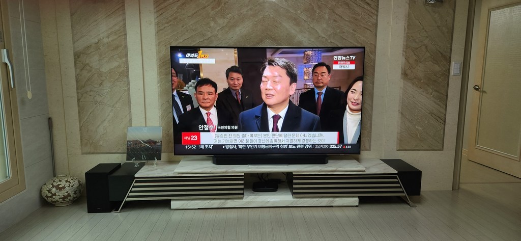 퍼니트랜드 천연 대리석 브레드 거실장 확장형 티비다이 서랍/수납장>>TV장/거실장