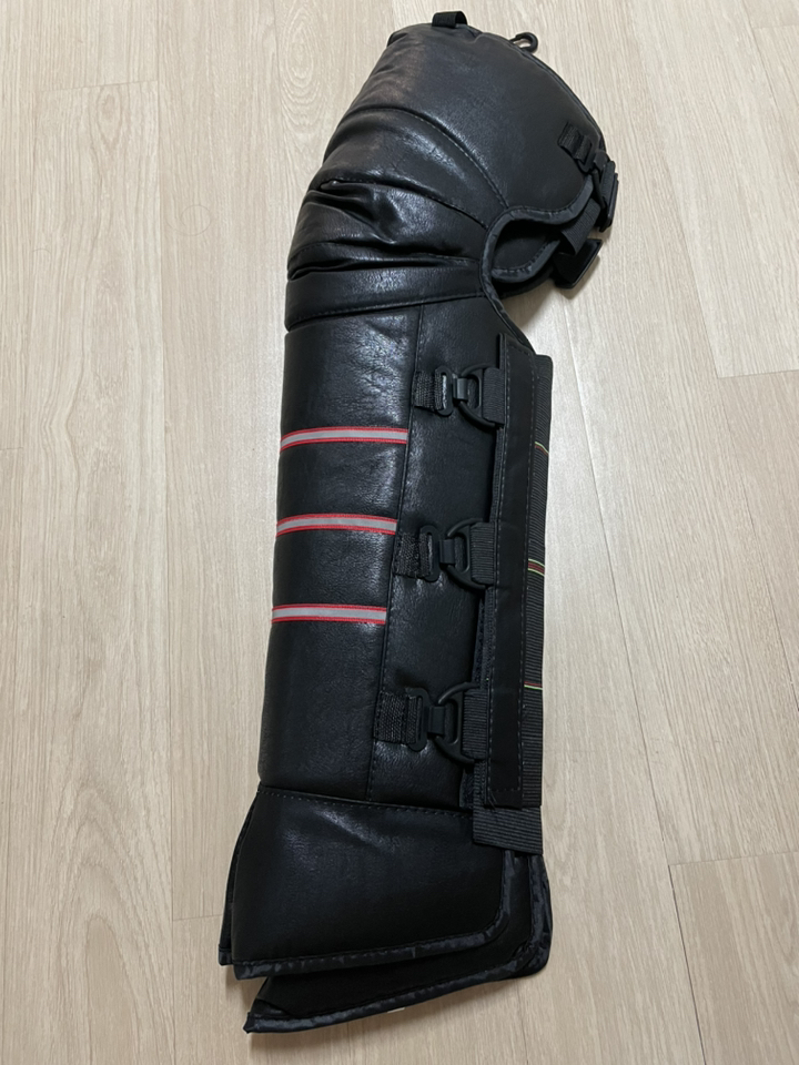 뽀마 오토바이 겨울 방한 무릎보대