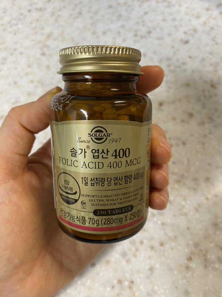 솔가 엽산 400 250정 쇼핑백