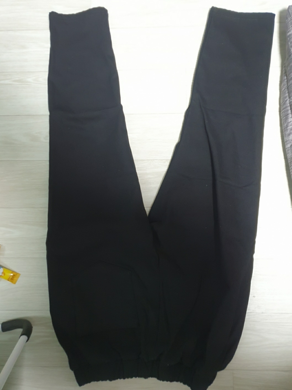 맨즈에버 따뜻한 겨울 융털 기모 남자 스판 바지 밴딩 팬츠
