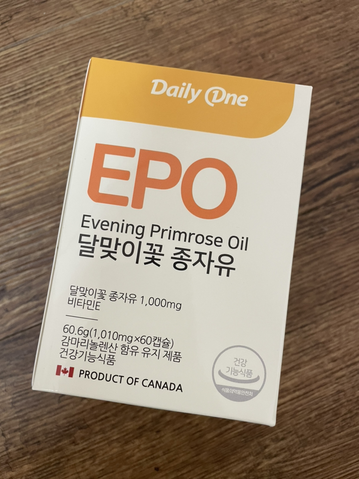 데일리원 달맞이꽃 종자유 감마리놀렌산