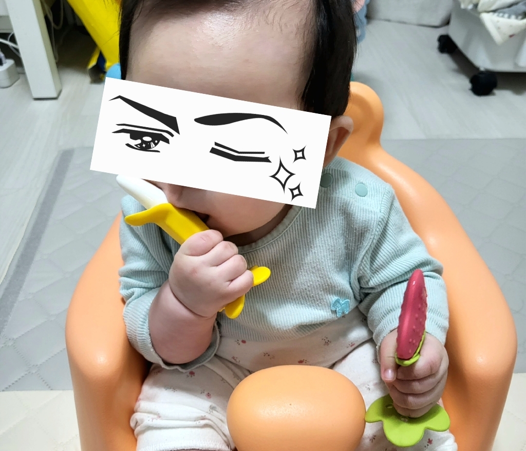 앙쥬 베스트 치발기 2종 케이스 집게홀더