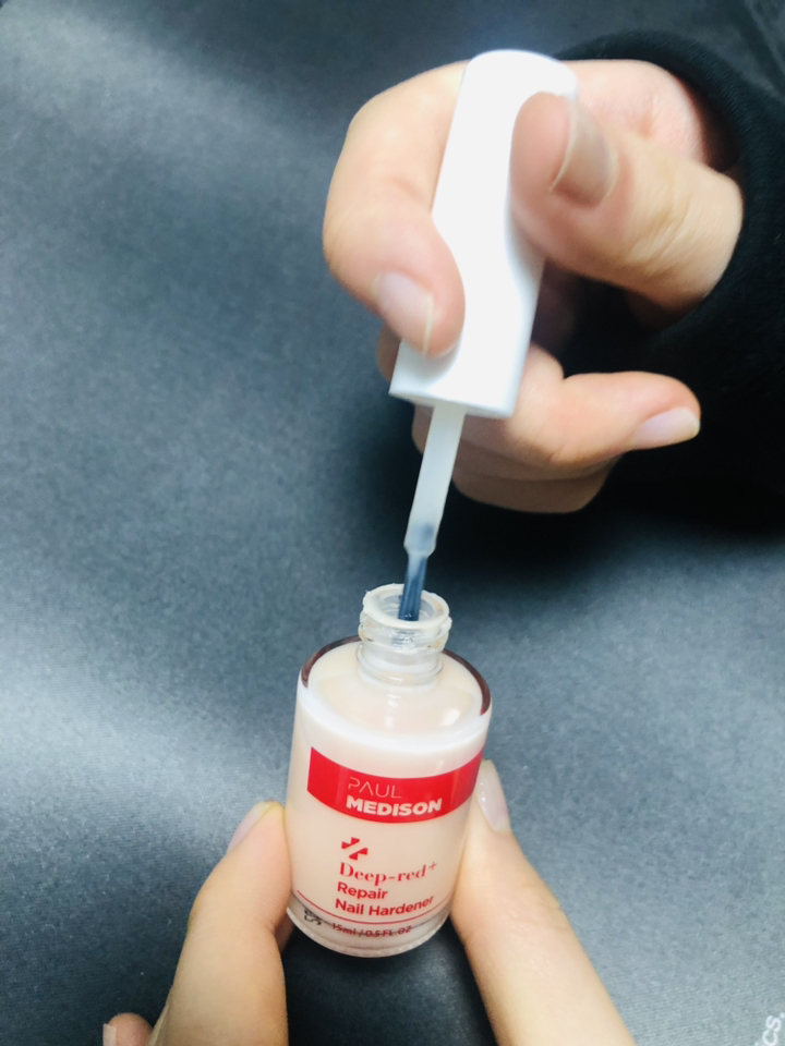 폴메디슨 딥레드 리페어 손톱영양제 미니 사용설명서