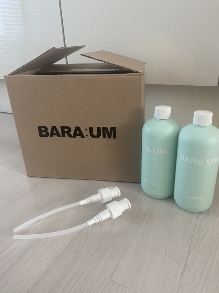 약산성 향기좋은 오래가는 샴푸 바라움 올리브솝 샴푸/컨디셔너