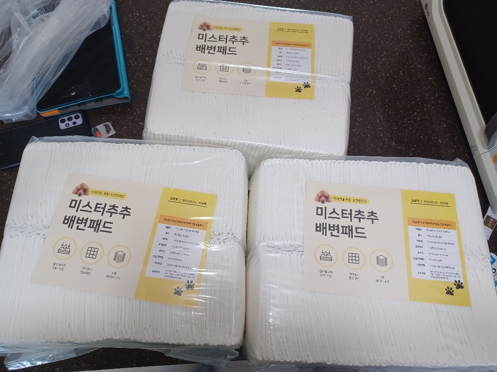 미스터추추 배변패드 표준형 100매