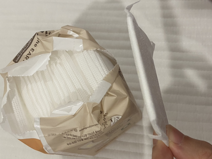 좋은느낌 오가닉 순면커버 롱 팬티라이너