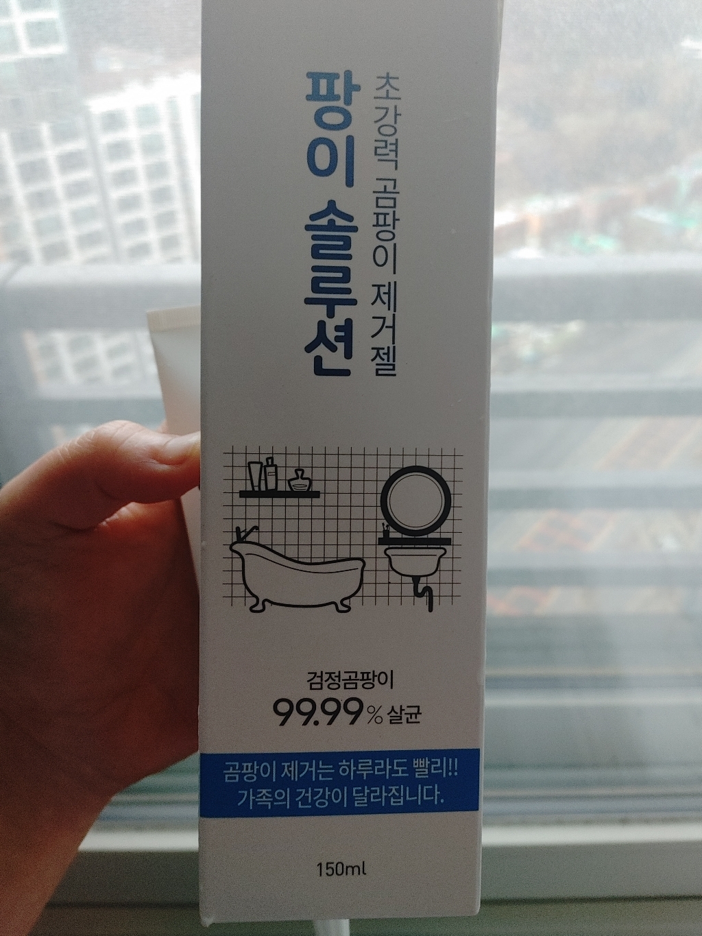 팡이솔루션 검정 곰팡이 제거제