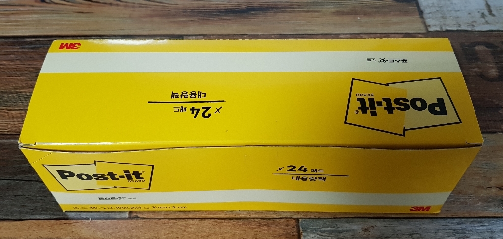 포스트잇 노트 NEW 654 노랑 76