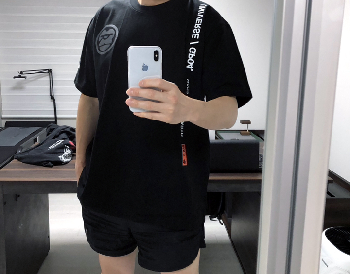 간쓰리 3X 구퍼리즘 반팔티 리뷰 후기