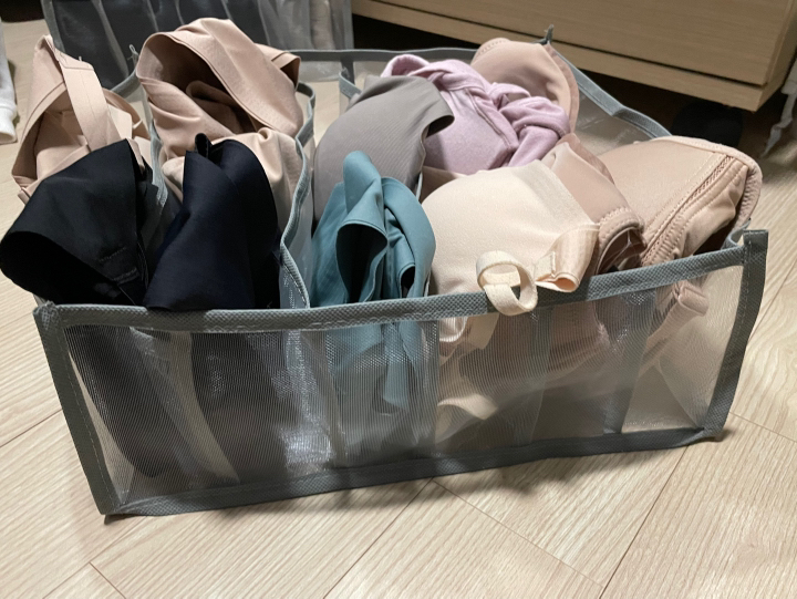 디오셀 vc 탄탄 칸칸이 통풍 옷장 정리함