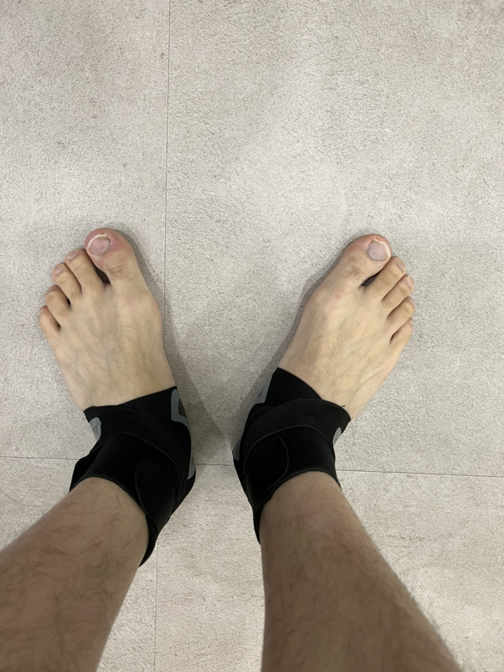 홈켄 얇은 발목보대 스포츠 발목 아대 밴드