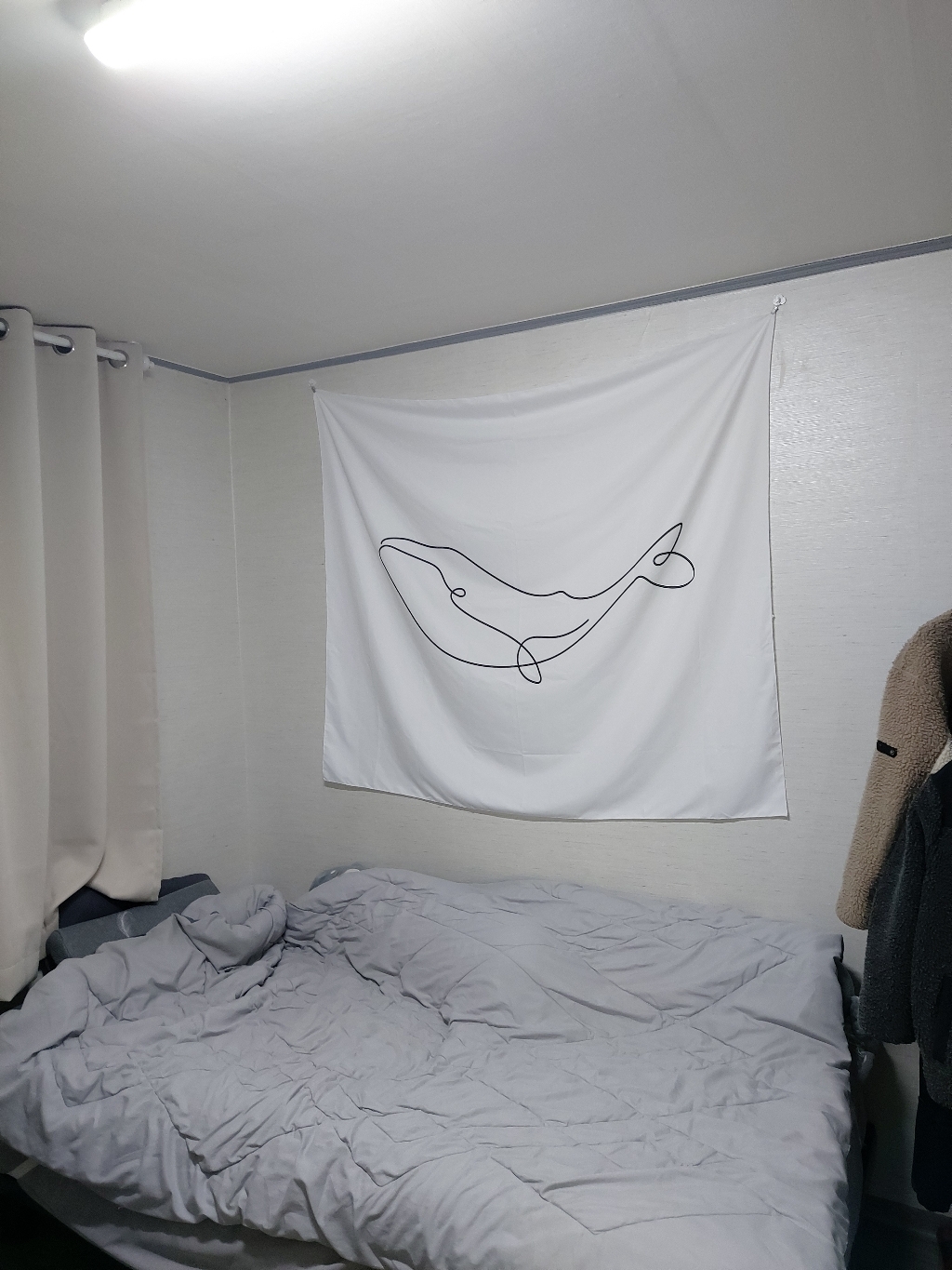 윰스 패브릭 포스터 인테리어 X 엘오브이이 1개 리뷰 후기