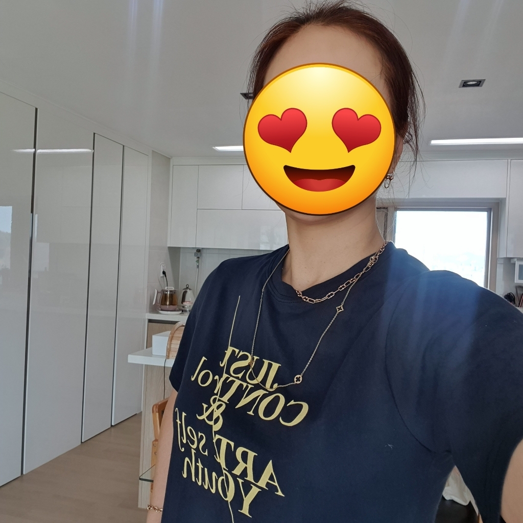 주디앤 여성 저스트 반팔 티셔츠