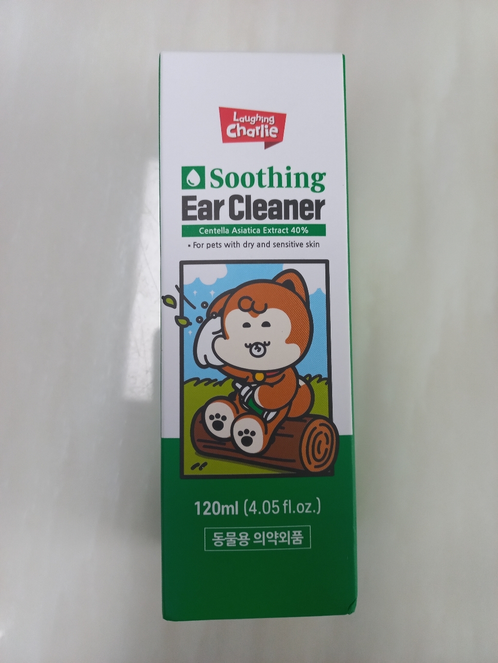래핑찰리 강아지 수딩 이어 클리너