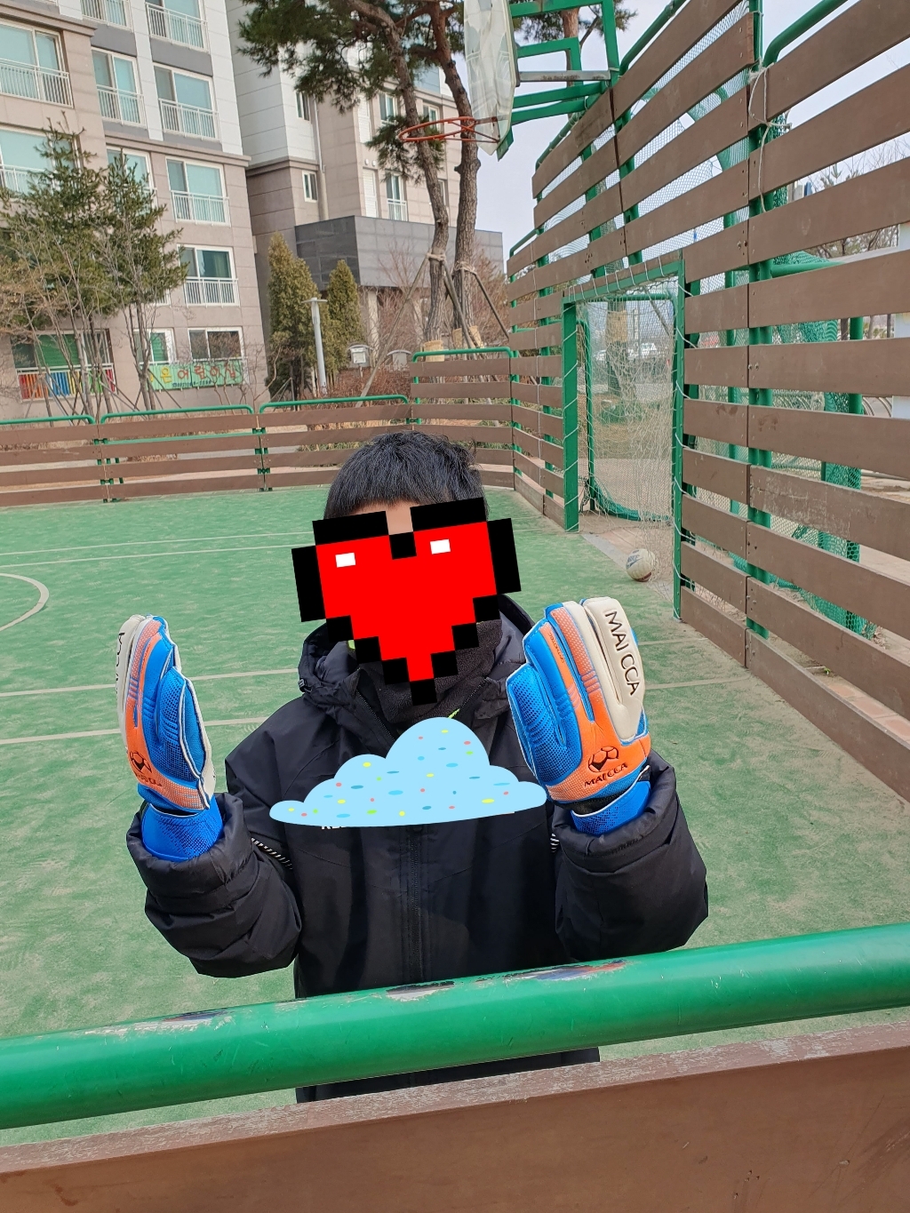 마이카 축구골키퍼장갑 -