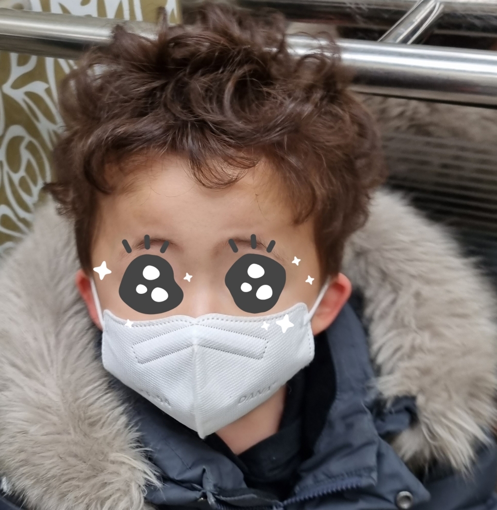 다나마스크 뉴다나 온숨 마스크 대형 KF94 그레이