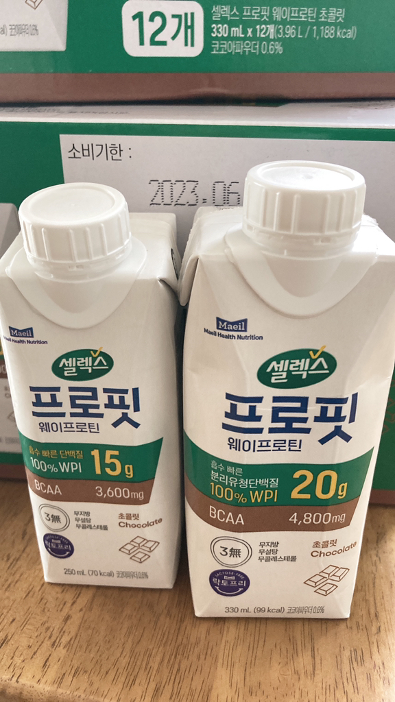 셀렉스 프로핏 웨이프로틴 드링크 초콜릿