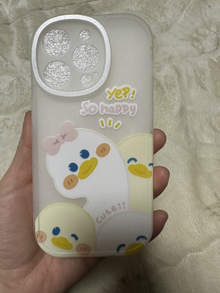 샤샤 큐티덕 아이폰 케이스 전기종