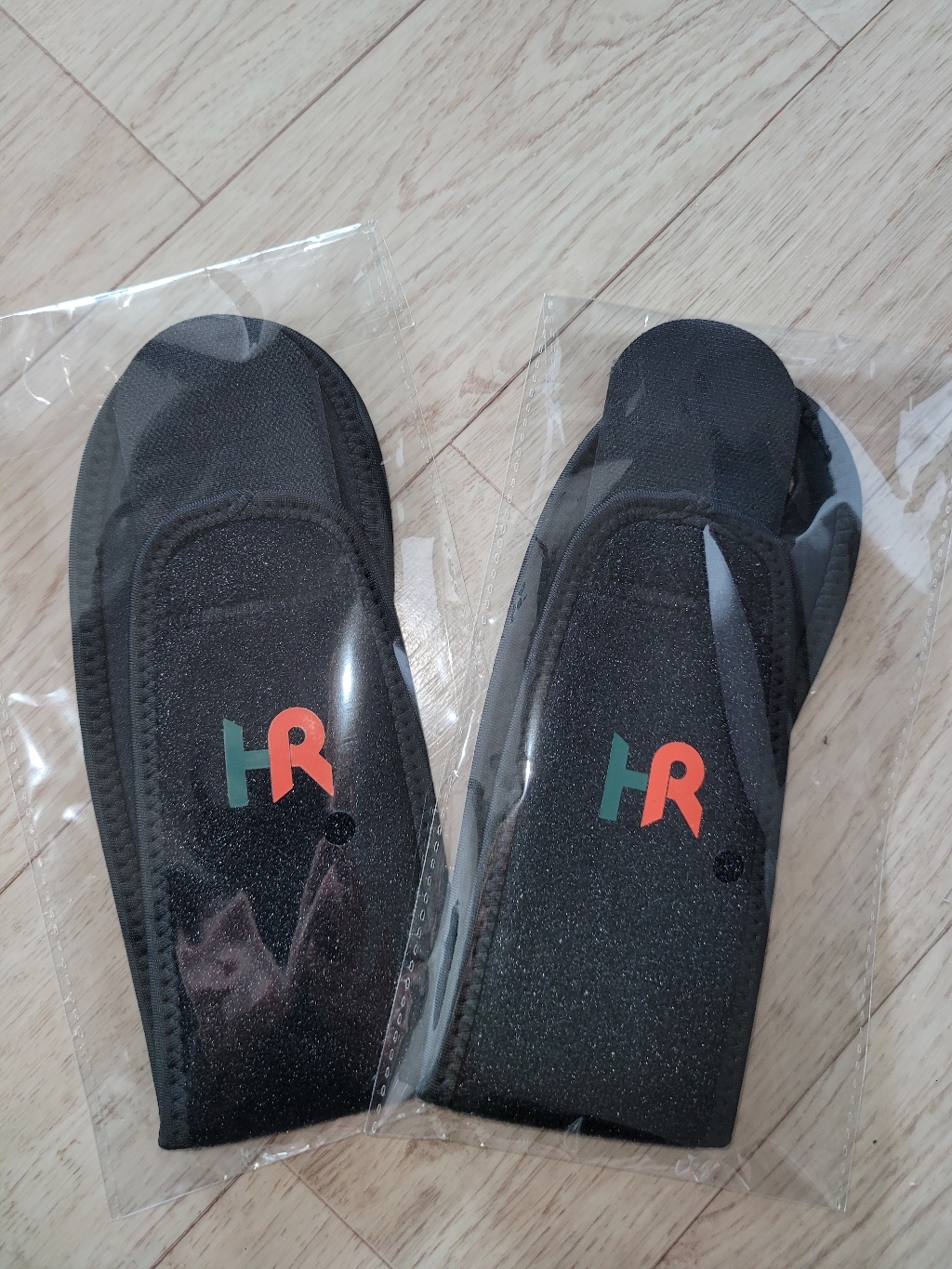 HR 손목보대 2개 블랙 벨크로타입