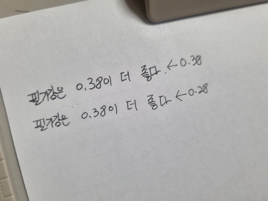 유니볼 시그노 노크식 RT1 UN-155-28 볼펜