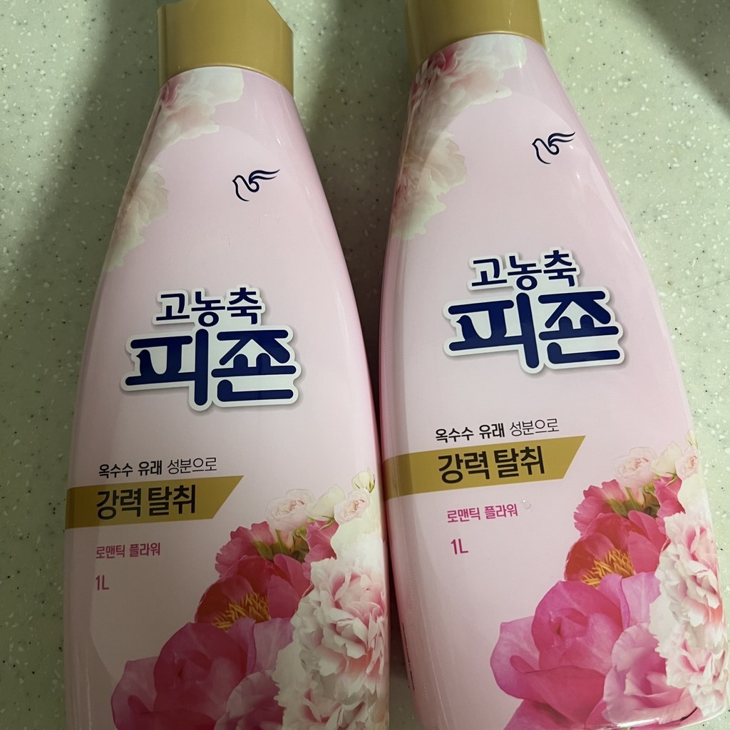 피죤 고농축 강력탈취 섬유유연제 로맨틱플라워