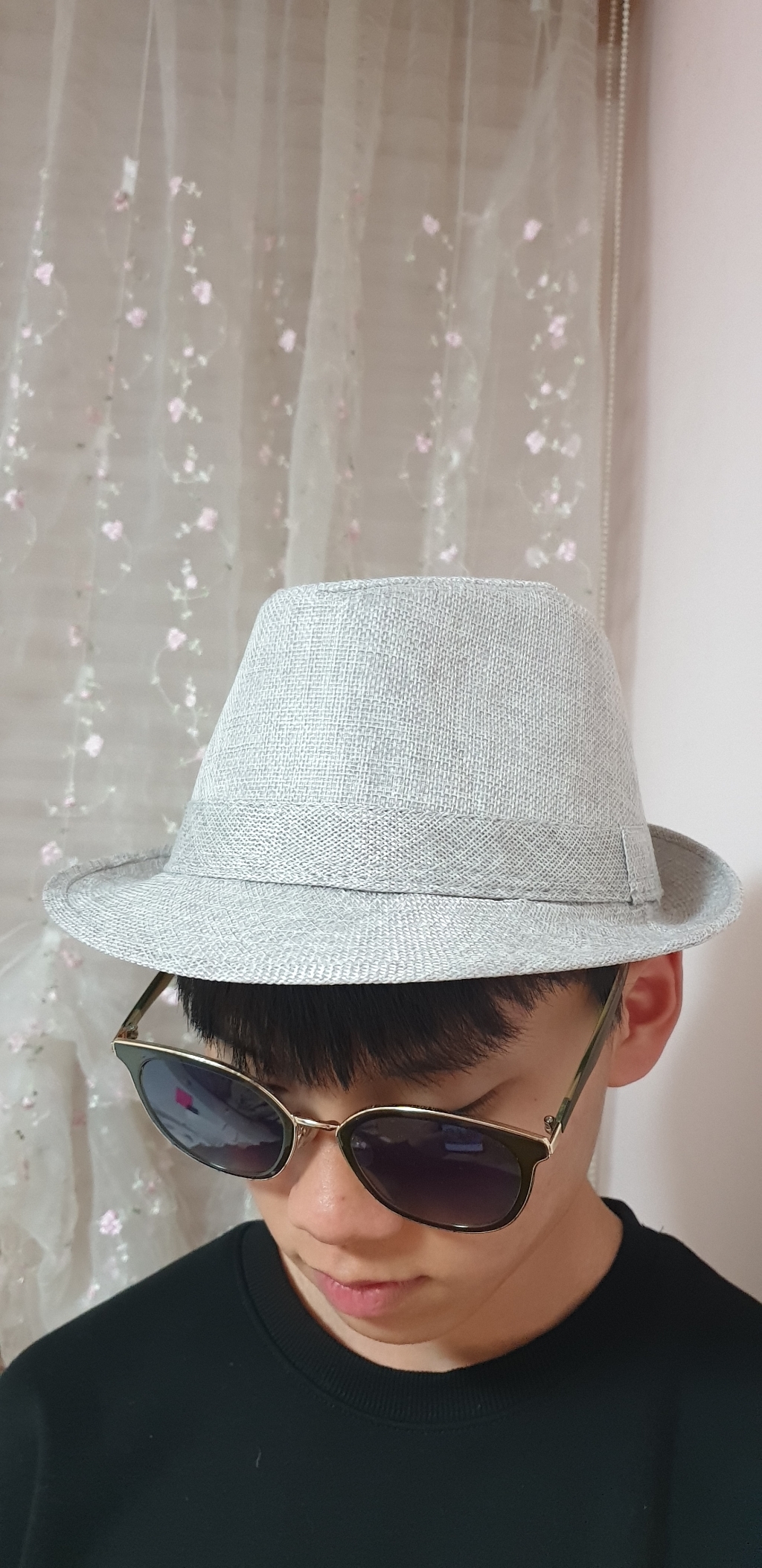 아너햇 패션 린넨 페도라 중절 모자