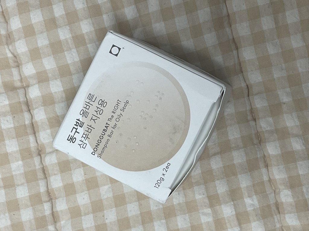 동구밭 올바른 샴푸바 지성용