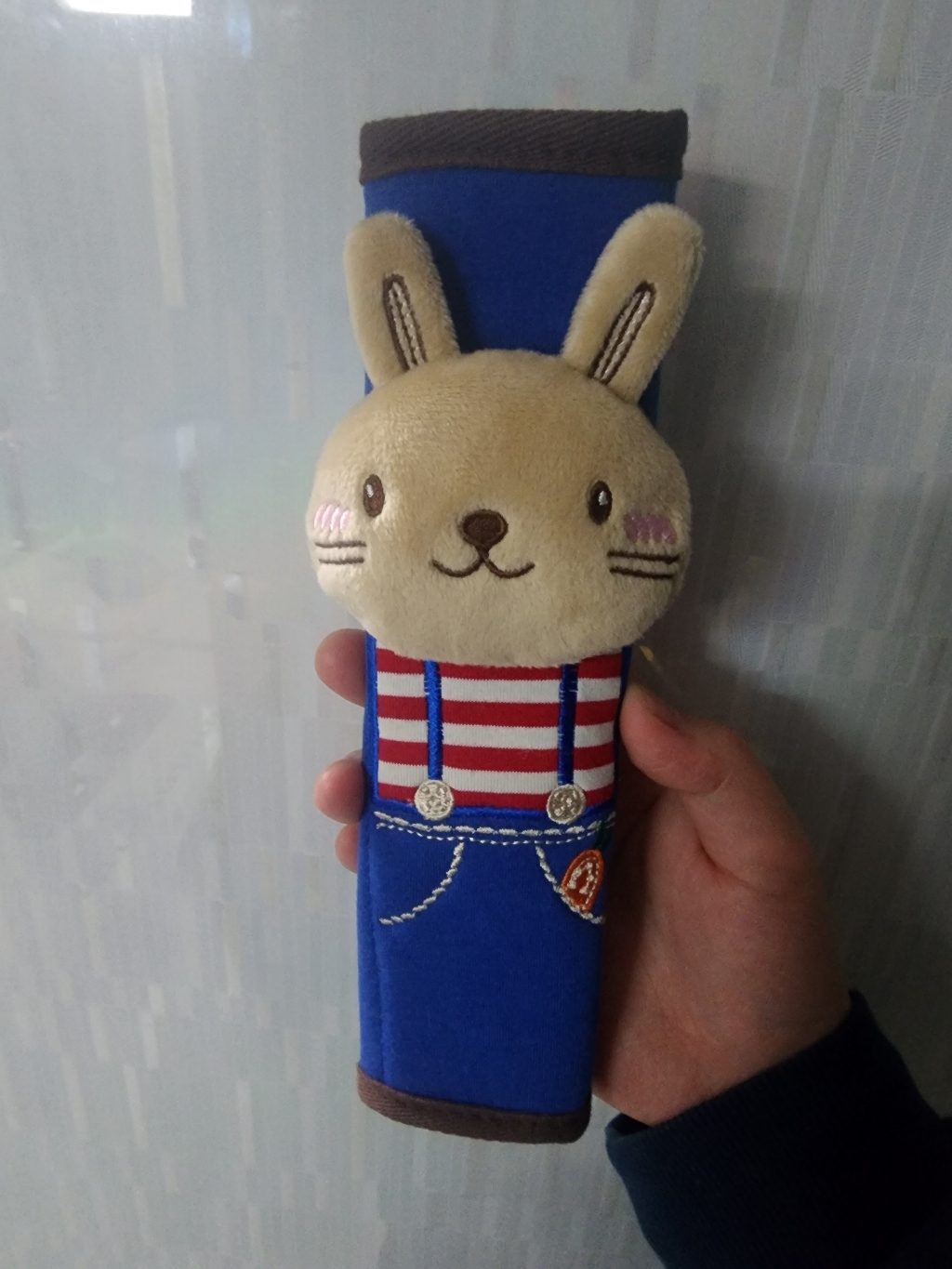 앤티스 차량용 귀여운 입체 밸트 쿠션