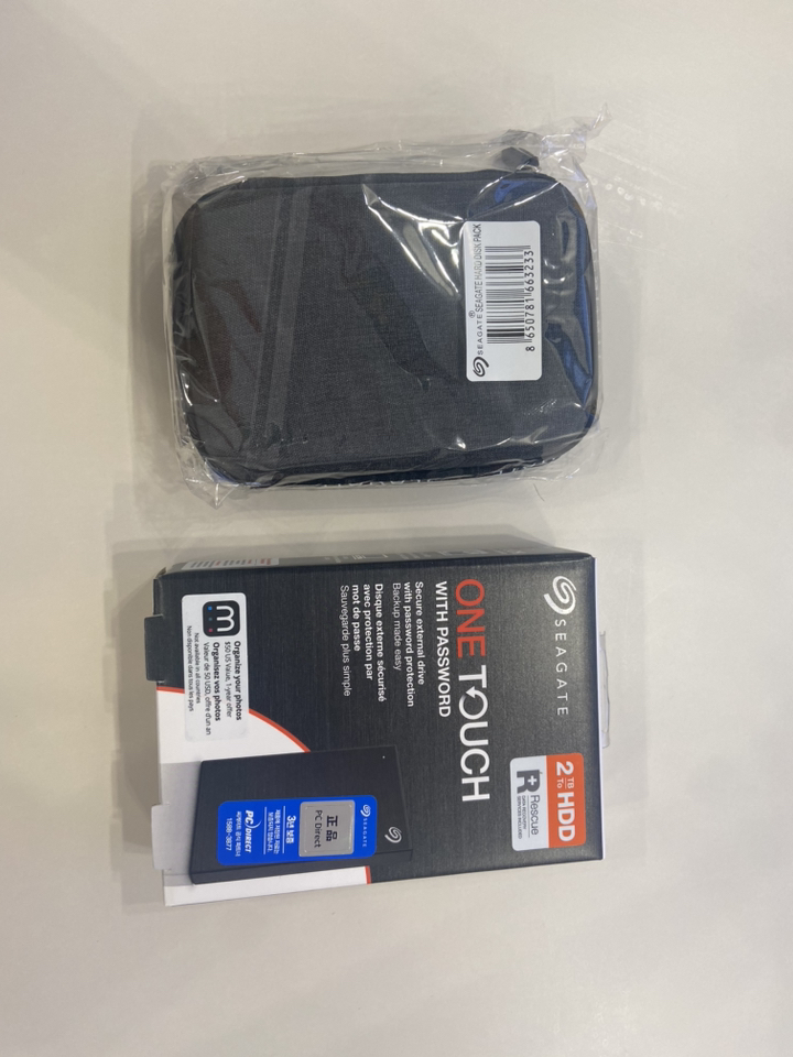 씨게이트 ONE TOUCH HDD 외장하드 파우치
