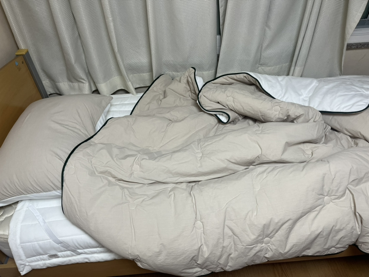 바닐라빌리지 탐페레 소프티 고밀도 60수 순면 극세사 밀크티 베이지 SS Q
