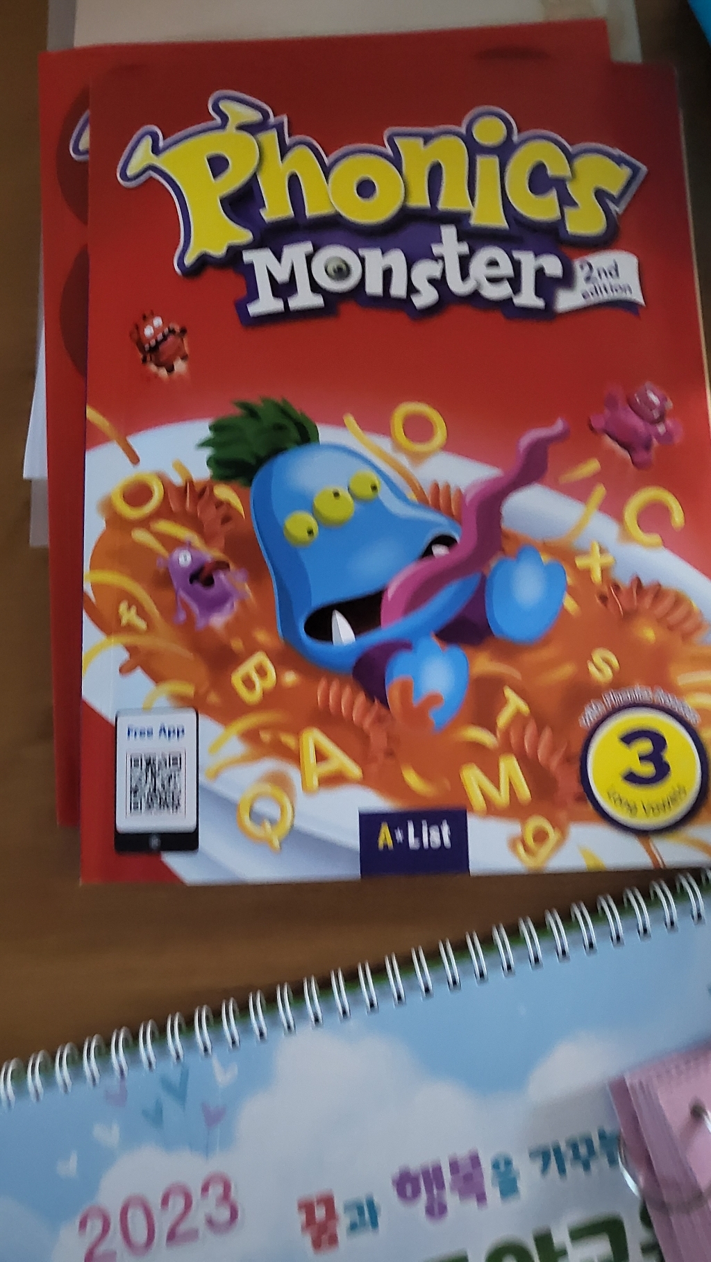 파닉스 몬스터 3 최신개정판 honics onster 교재 워크북 선물 증정
