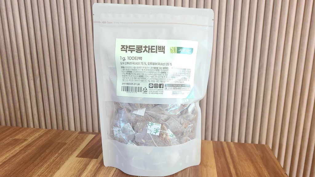 자연지인 국산 작두콩차 삼각티백 100T 건강차