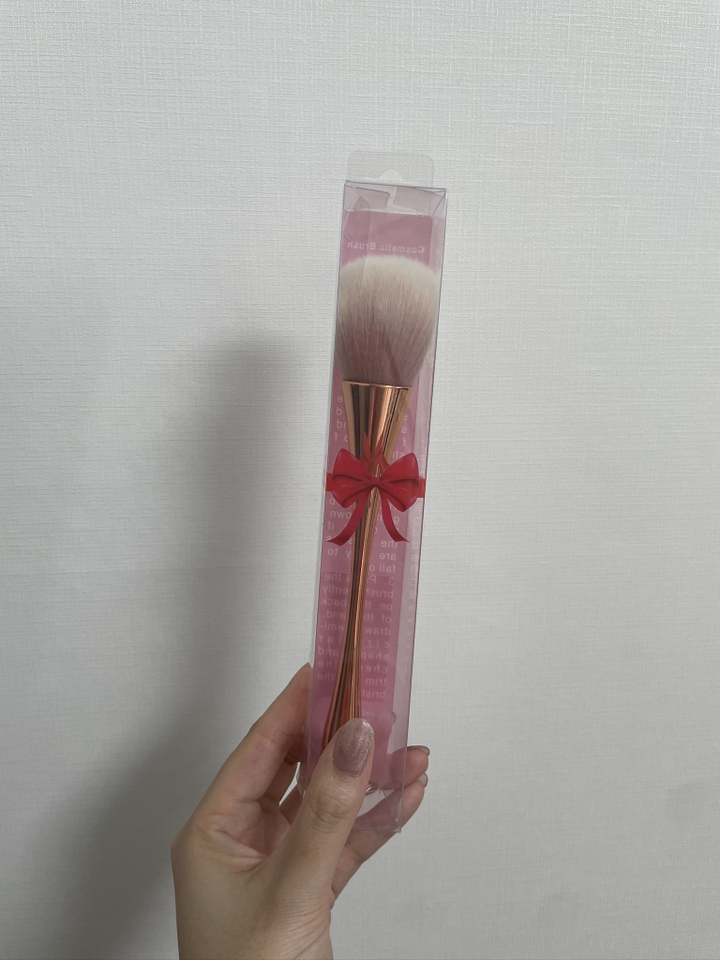 네일은 재료빨 네일 더스트 브러쉬, 1개, 로즈골드